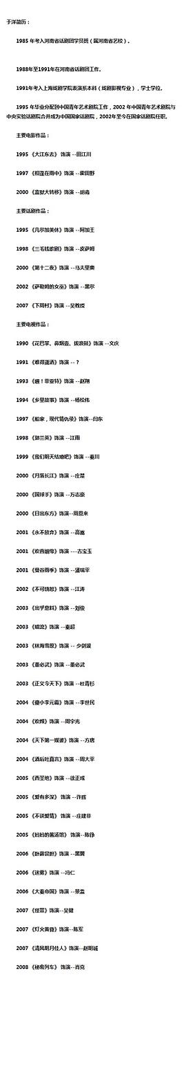 于洋