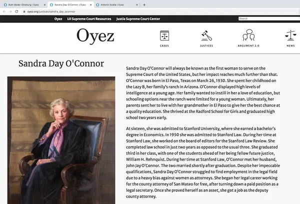 Sandra Day O'Connor
